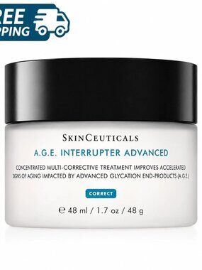 SkinCeuticals A.G.E. Interrupter Advanced Face Cream 48ml / 1.7 oz – New Sealed